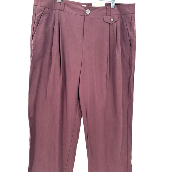 A New Day‎ Pants Womens 16R High Rise Wide Leg Office Siren Corpcore Career NWT - Picture 11 of 13